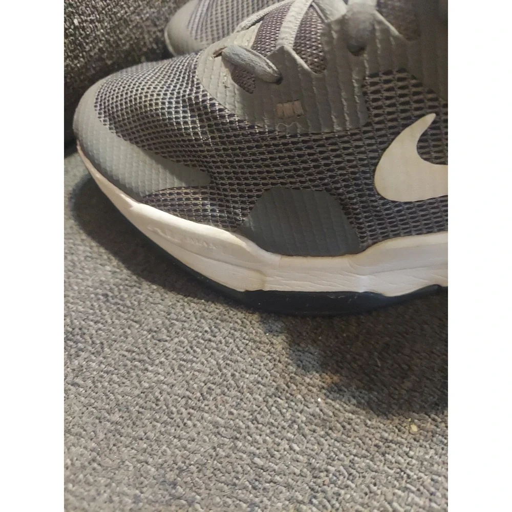 Nike Men's Air Max Alpha Trainer 5 Gray Sz10.5 Gym Workout Lifting Shoes Sneaker